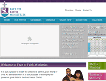 Tablet Screenshot of faceyourfaith.org